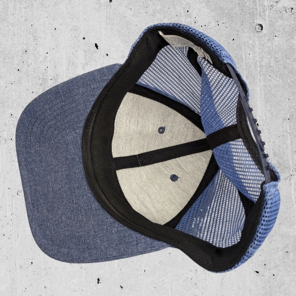 Vintage USPS Hat Cap Blue Denim Medium Adjustable Post Old Stock Made in USA - Picture 5 of 5